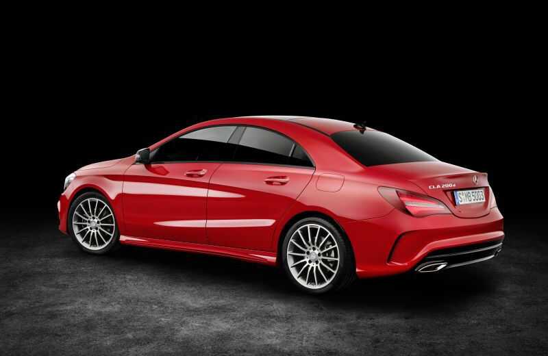 Mercedes-Benz CLA Coupe (C117, facelift 2016)
