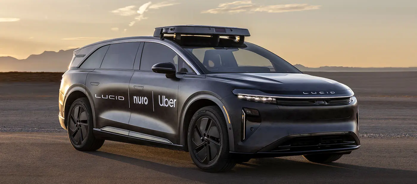 Uber, Lucid Gravity Robotaksilerle Tanışıyor: 20.000 Araç Yolda!