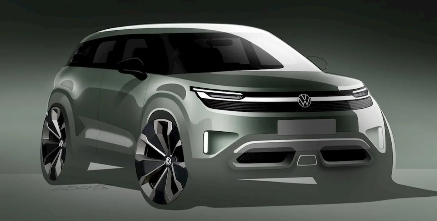 Volkswagen’dan Uygun Fiyatlı Elektrikli SUV Bombası: ID.2 SUV Geliyor!
