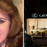 Şanssız Anlar: Hyundai Santa Fe’den Fırlayan Tekerlek Lexus Showroom’unu Mı Gördü?