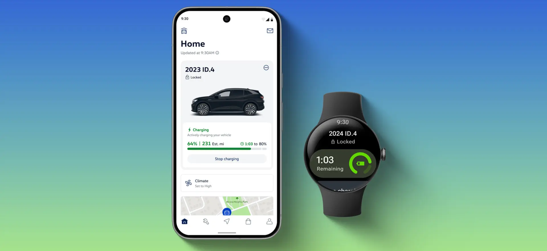 Volkswagen Elektrikli Araç Sahipleri Dikkat! Aracınız Artık Bileğinizde!