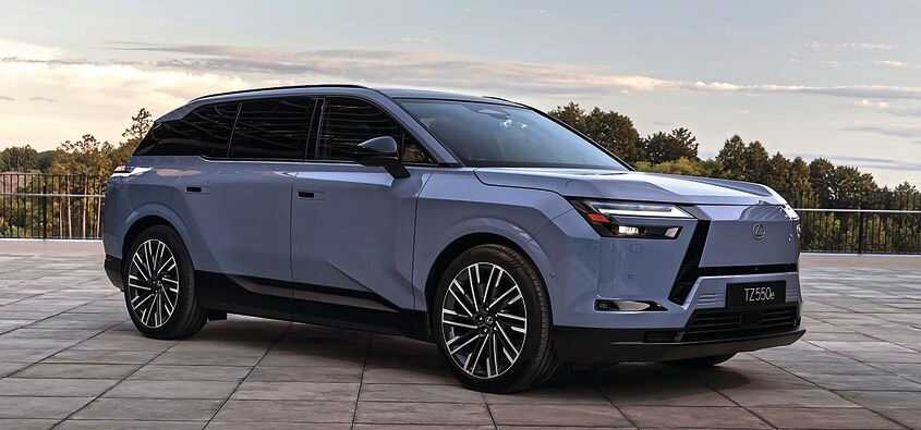 Lexus’un Yeni Dev Elektrikli SUV Modeli TZ Sahneye Çıkıyor