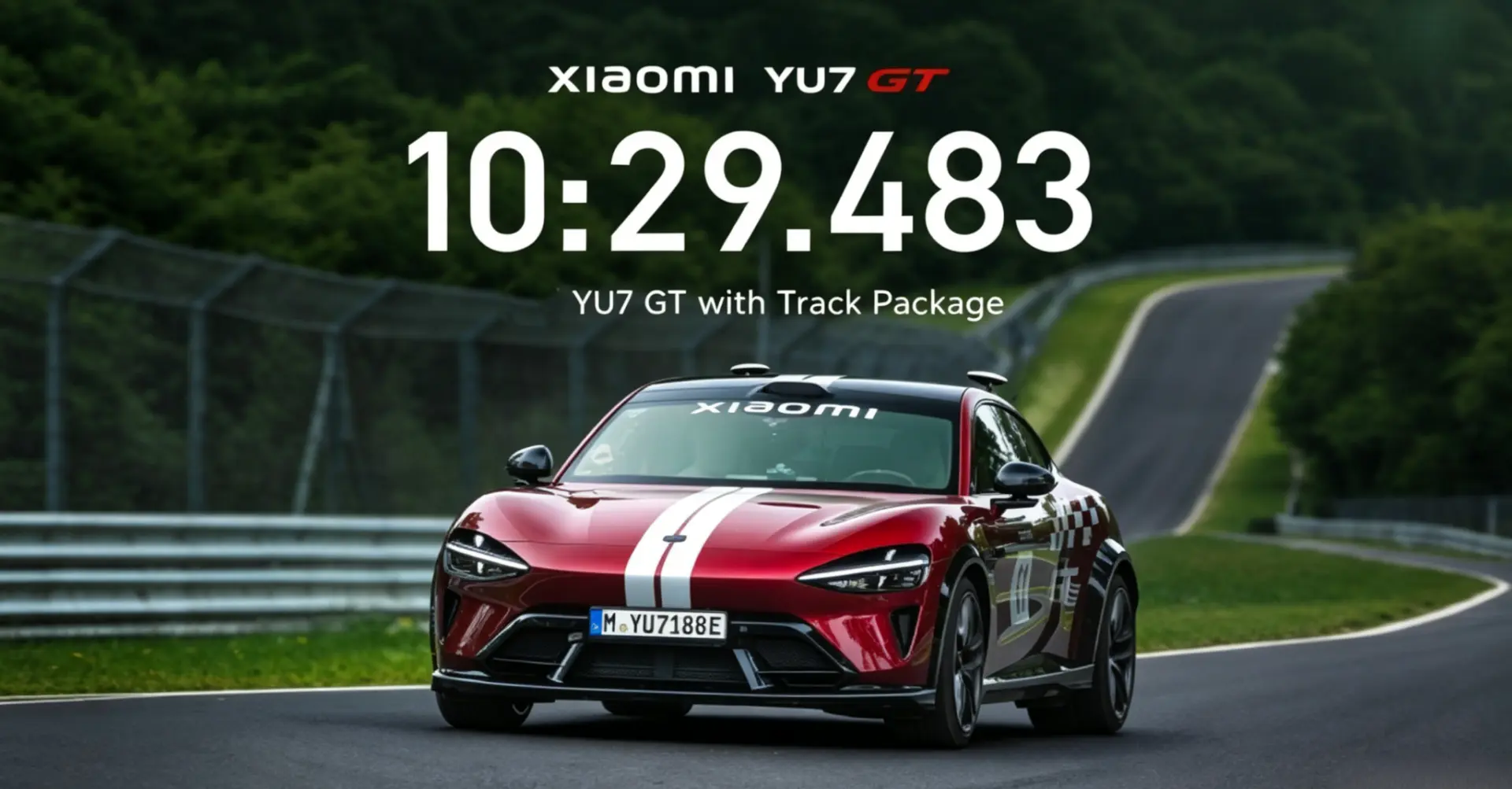 Xiaomi YU7 GT’den Nürburgring’de Otonom Sürüş Rekoru