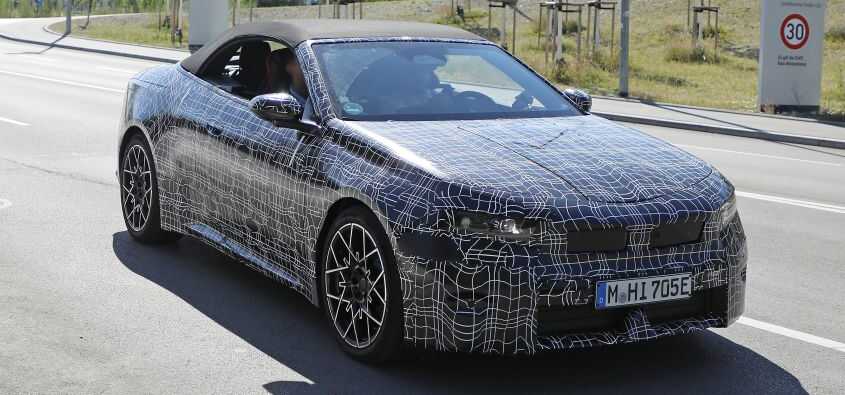 Yeni BMW i4 Cabrio Testlerde: Tamamen Elektrikli Üstü Açık Model Yolda