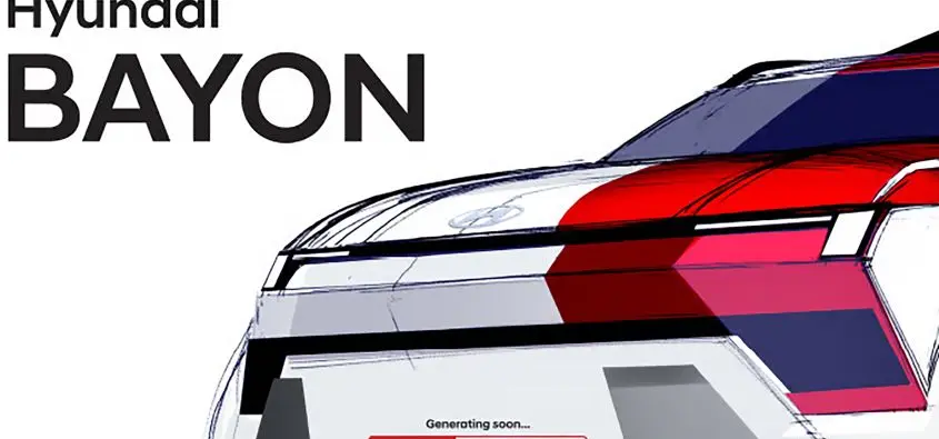 Yeni Hyundai Bayon’un Tasarım İpuçları ve Detayları Ortaya Çıktı