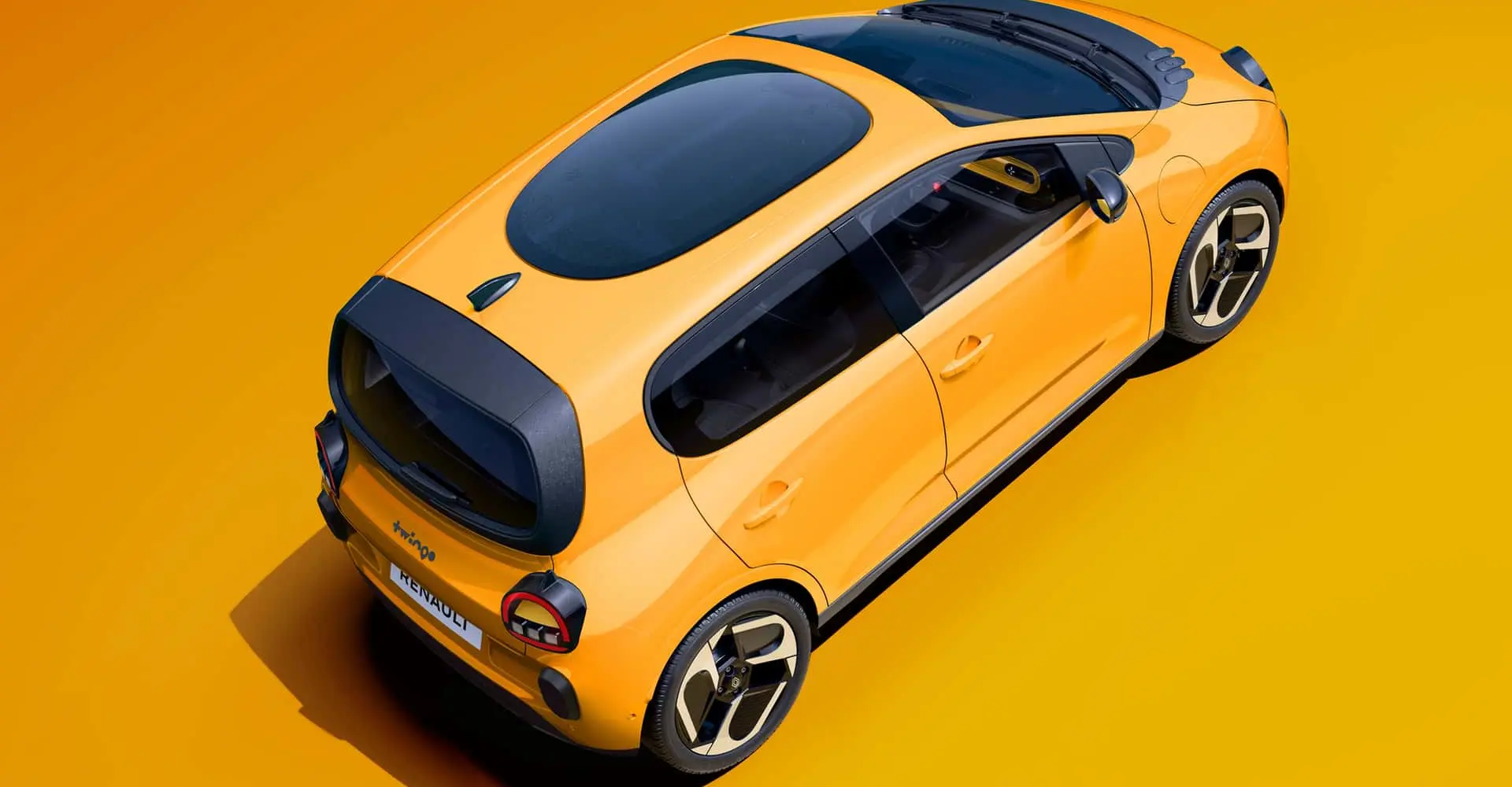 Renault’nun Elektrikli Twingo Modeline İlginç Cam Tavan Seçeneği