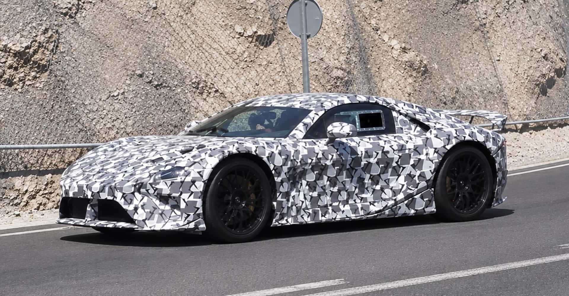 Yeni Elektrikli Lexus LFA Üretim Yolunda: Yeni Casus Fotoğraflar